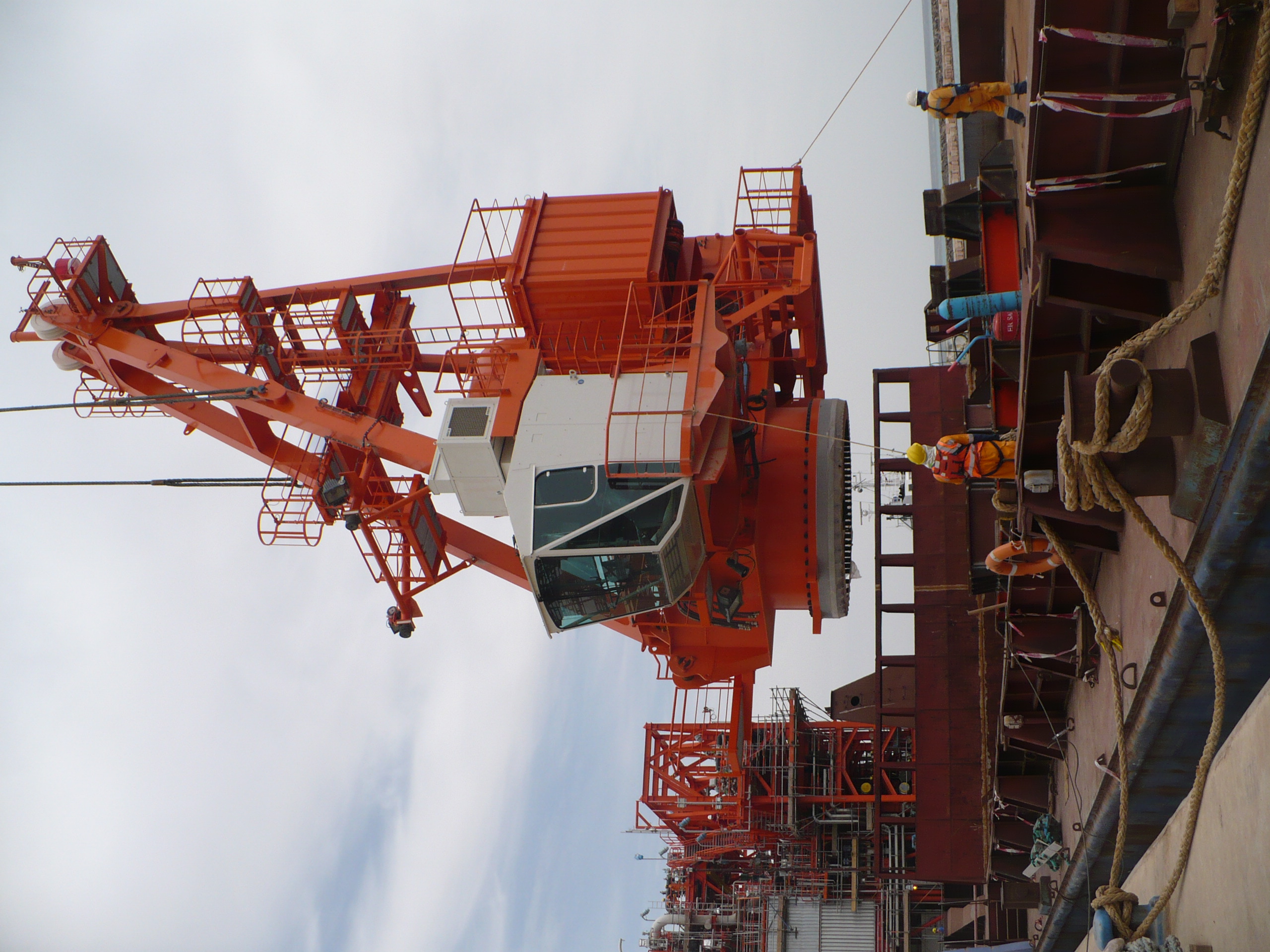 Quayside module integration